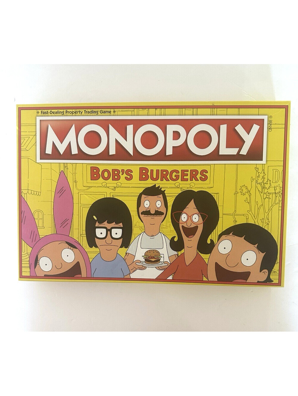 Bob's Burgers Edition Monopoly Board Game 2017 Hasbro USAopoly COMPLETE
